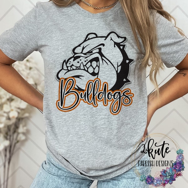 Bulldogs sports shirts, sports shirt, team shirts,Bulldogs mascot, Bulldog spirit, Bulldog shirt, school spirit shirt, bulldog football