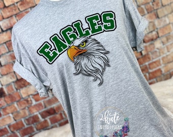 Eagles shirts, Eagles spirit shirt, sports shirt, leopard shirt, shirts women, Eagles football, team spirit shirts, school spirit shirts