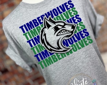 Timberwolves spirit wear, school spirit shirt, Timberwolf shirt, Timberwolves tshirt, Timberwolves pride shirt, Timberwolves football