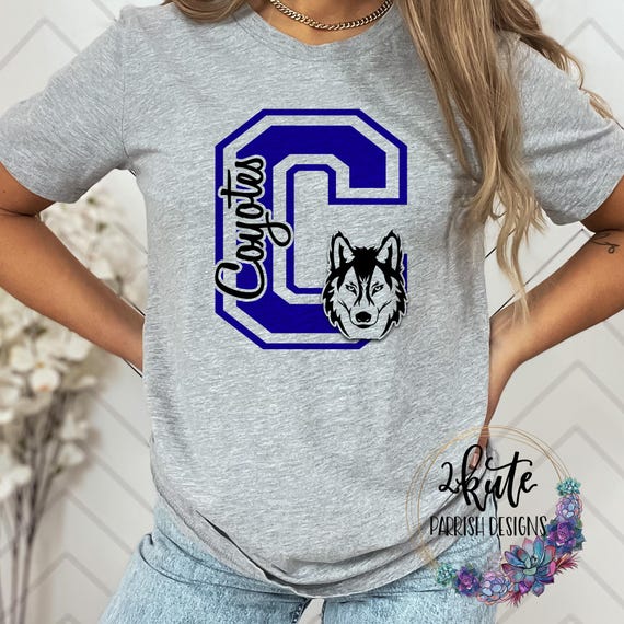 Coyotes Spirit Shirt Coyotes School Spirit Team Mascot Shirt Team Sports Shirt Coyotes Football Coyotes Shirts School Spirit Tshirt Etsy