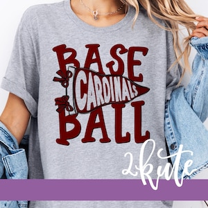 Cardinals game day baseball, school spirit shirt, Cardinals mascot, Cardinals shirt, game day shirt, cardinal football, team sports shirt