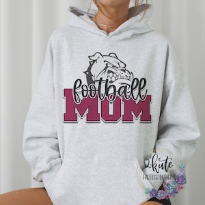 Bulldogs spirit wear, school spirit hoodies, school spirit sweatshirt, high school sweatshirt , Bulldog Football, football mom hoodie