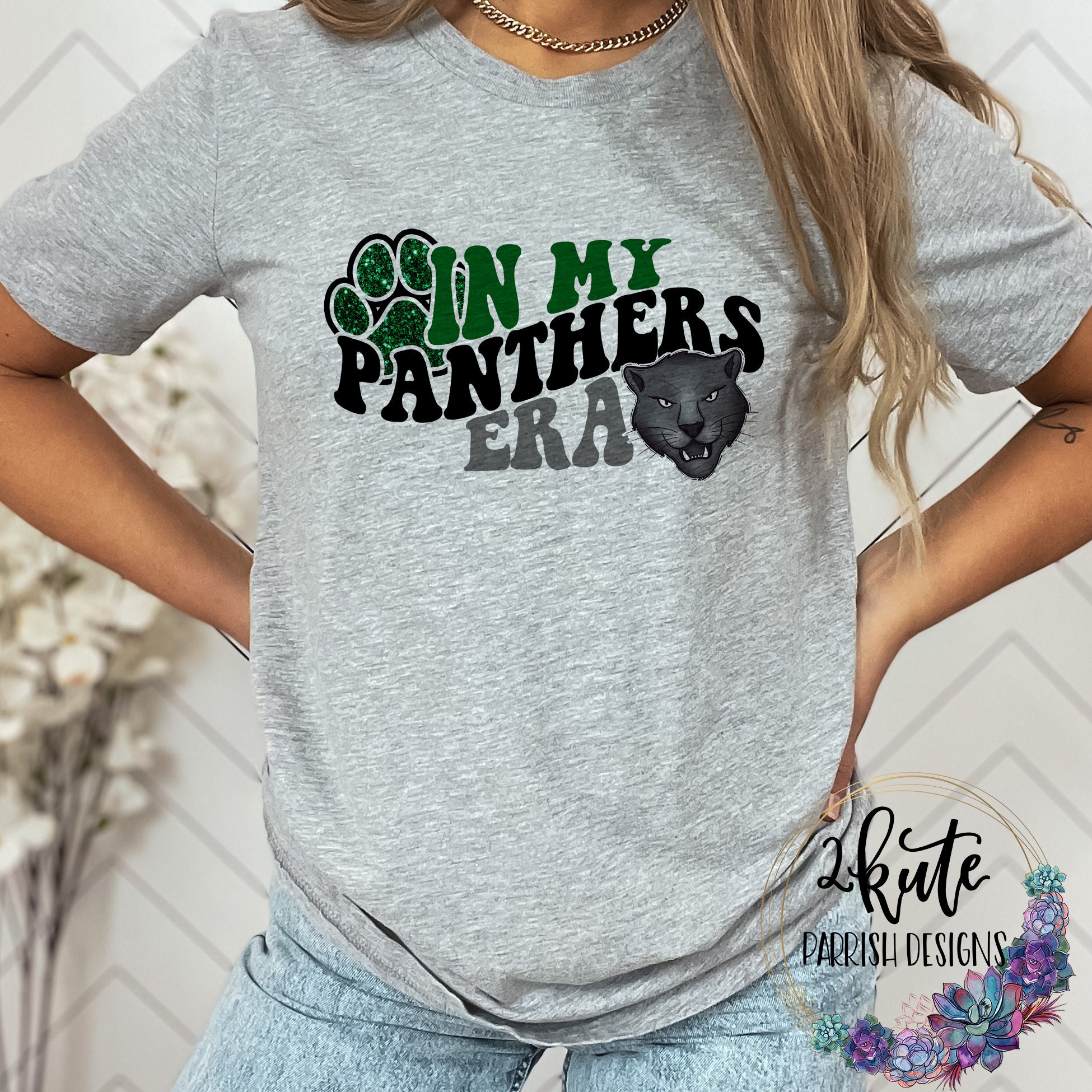 2KuteParrishDesigns Panthers Shirts Panthers Spirit Shirt Panther Tshirt Panthers Football Team Sports Shirts School Spirit Shirts Team Mascot Shirts