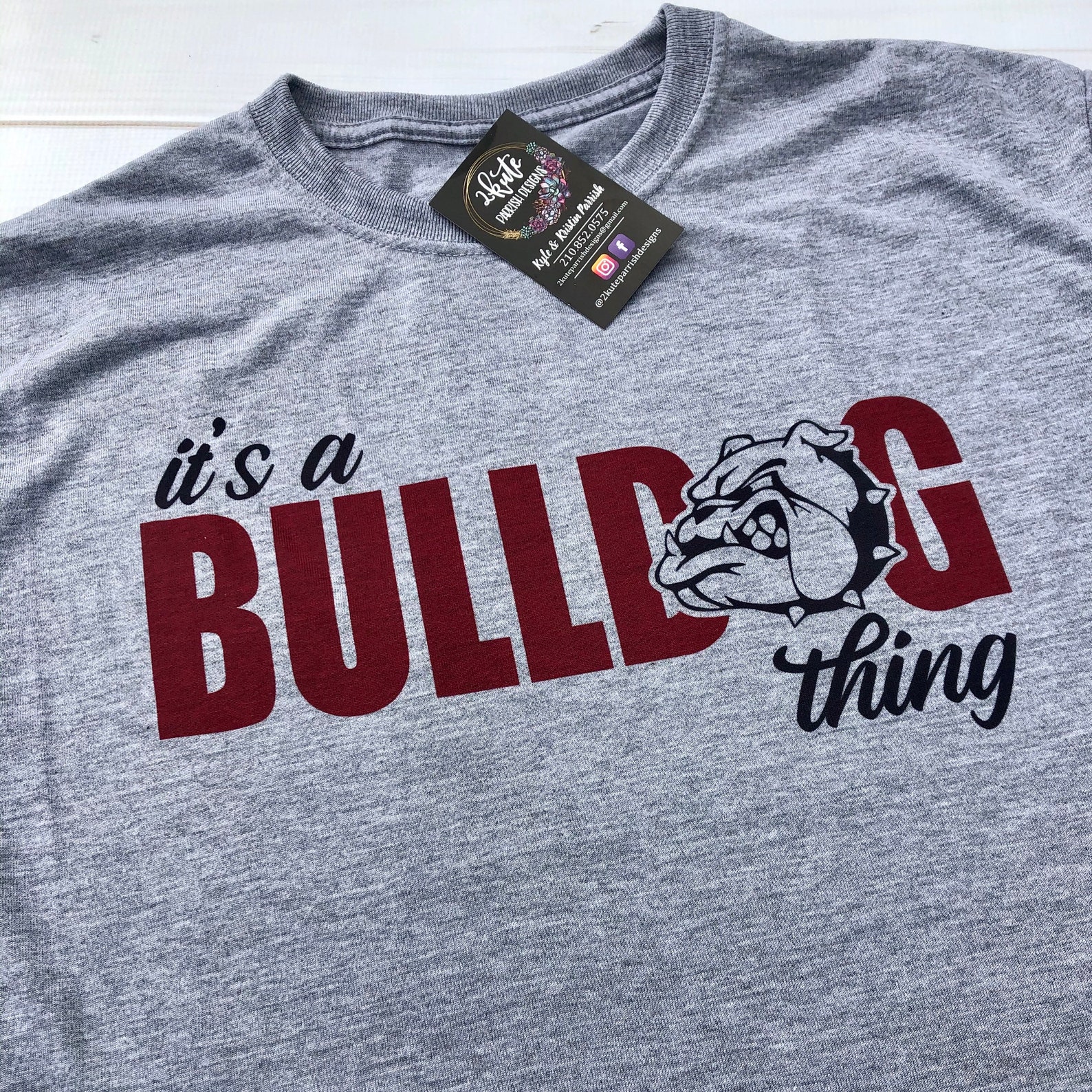 club room bulldog shirt