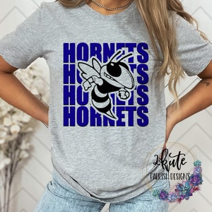 Hornets shirts, school spirit shirts, team sports shirt, hornets mascot, volleyball shirt, hornet tshirt, hornet football, school sports tee