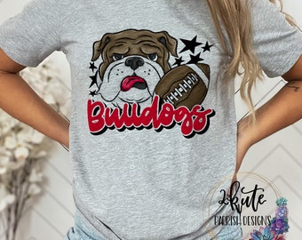 Bulldogs sports shirts, school spirit shirt, team sports shirt, Bulldog spirit, Bulldogs tshirts, bulldog pride, bulldog football shirt