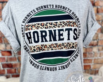Hornets shirts, hornets spirit shirt, sports shirt, leopard shirt, shirts  women, hornets football, team spirit shirts, school spirit shirts