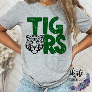 Tigers sports shirts, team sports shirt, tiger game day shirt, school spirit shirts, school spirit shirt, Tiger pride shirt, Tigers football