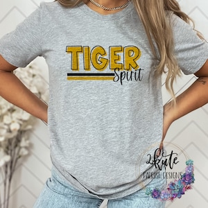 Tigers sports shirts, team sports shirt, tiger game day shirt, school spirit shirts, school spirit shirt, Tiger pride shirt, Tigers football
