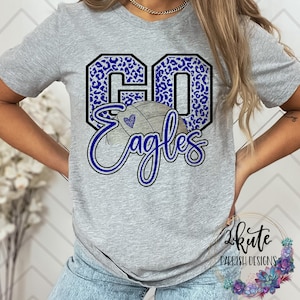 Volleyball shirt for mom, eagles volleyball shirt, volleyball tshirts, school spirit shirts, Eagles shirts, leopard print shirt, team sports