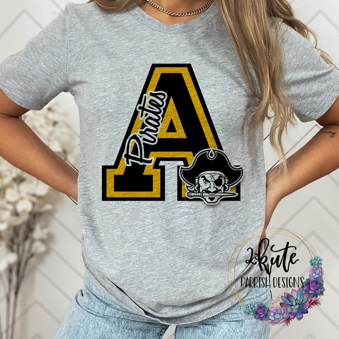 Pirates Shirt School Mascot Shirt School Spirit Shirt Team Etsy