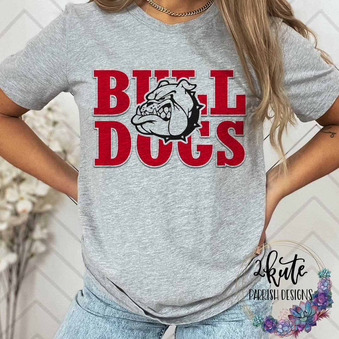 Bulldogs Sports Shirts, Sports Shirt, School Sports Tee,bulldogs Mascot