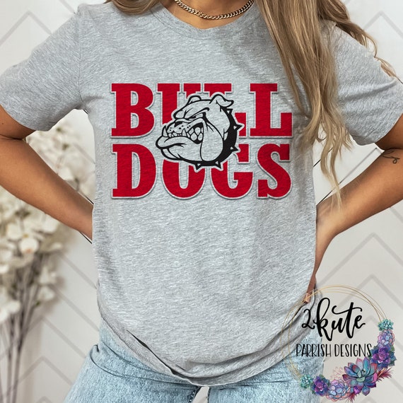 English Bulldog T-Shirt Design Red Glasses Nice Tee English Bulldog T-Shirt Design Red Glasses Nice Tee