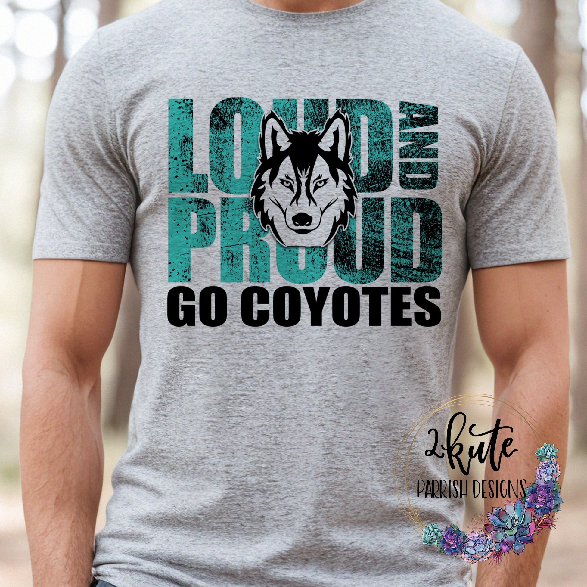 2KuteParrishDesigns Coyotes Spirit Shirt, Coyotes School Spirit, Team Mascot Shirt, Team Sports Shirt, Coyotes Football, Coyotes Shirts, School Spirit Tshirt