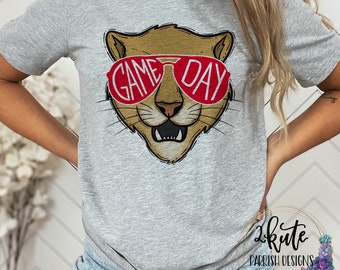 Cougars shirts, Cougars spirit shirt, sports shirt, game day shirt, cute team shirt, Cougars football, Cougars cheer, school spirit shirts