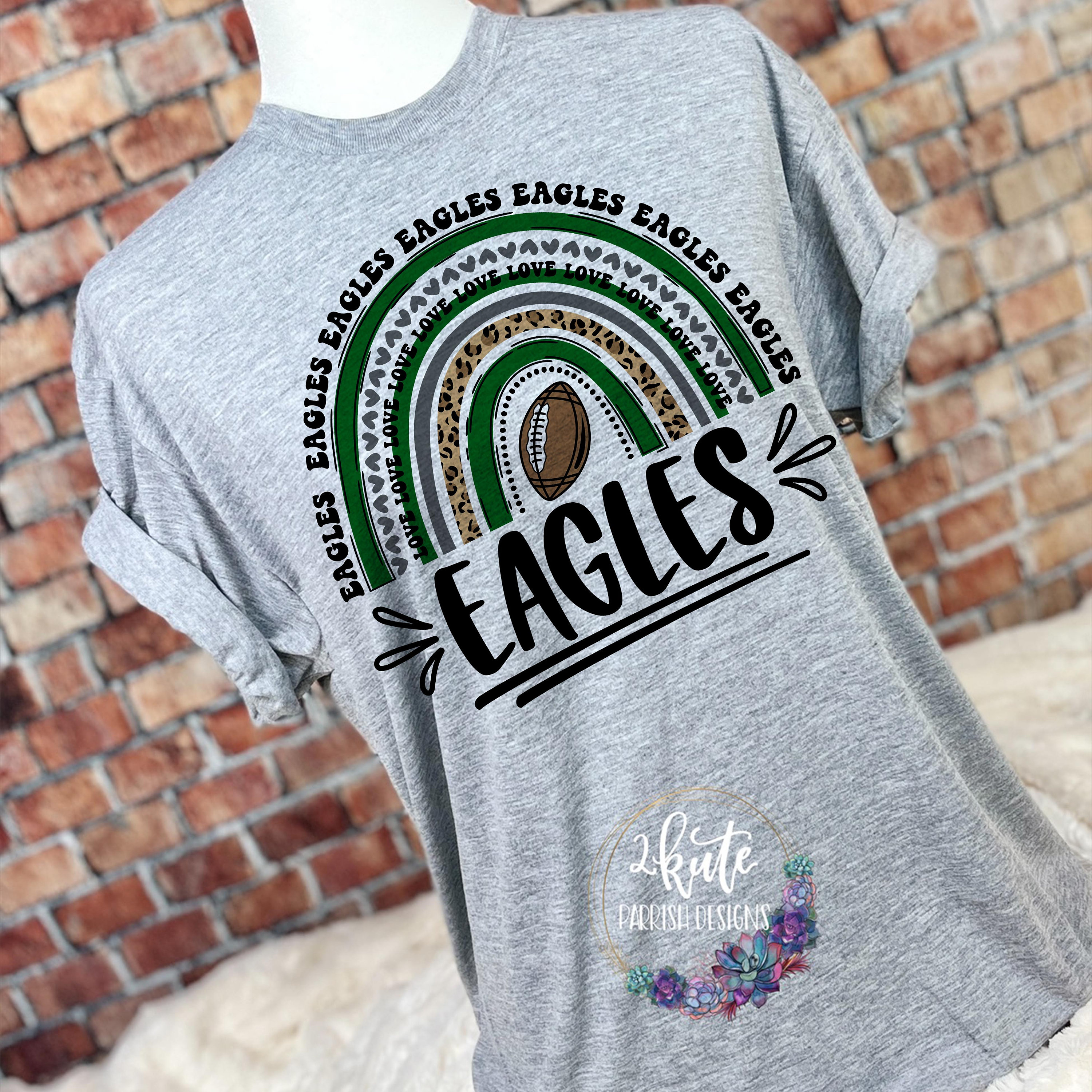 Peace Love Philadelphia Eagles T-Shirt For Women - Personalized