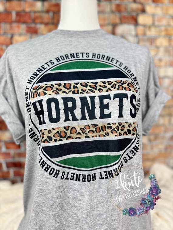Hornets Shirts Hornets Spirit Shirt Sports Shirt Leopard 