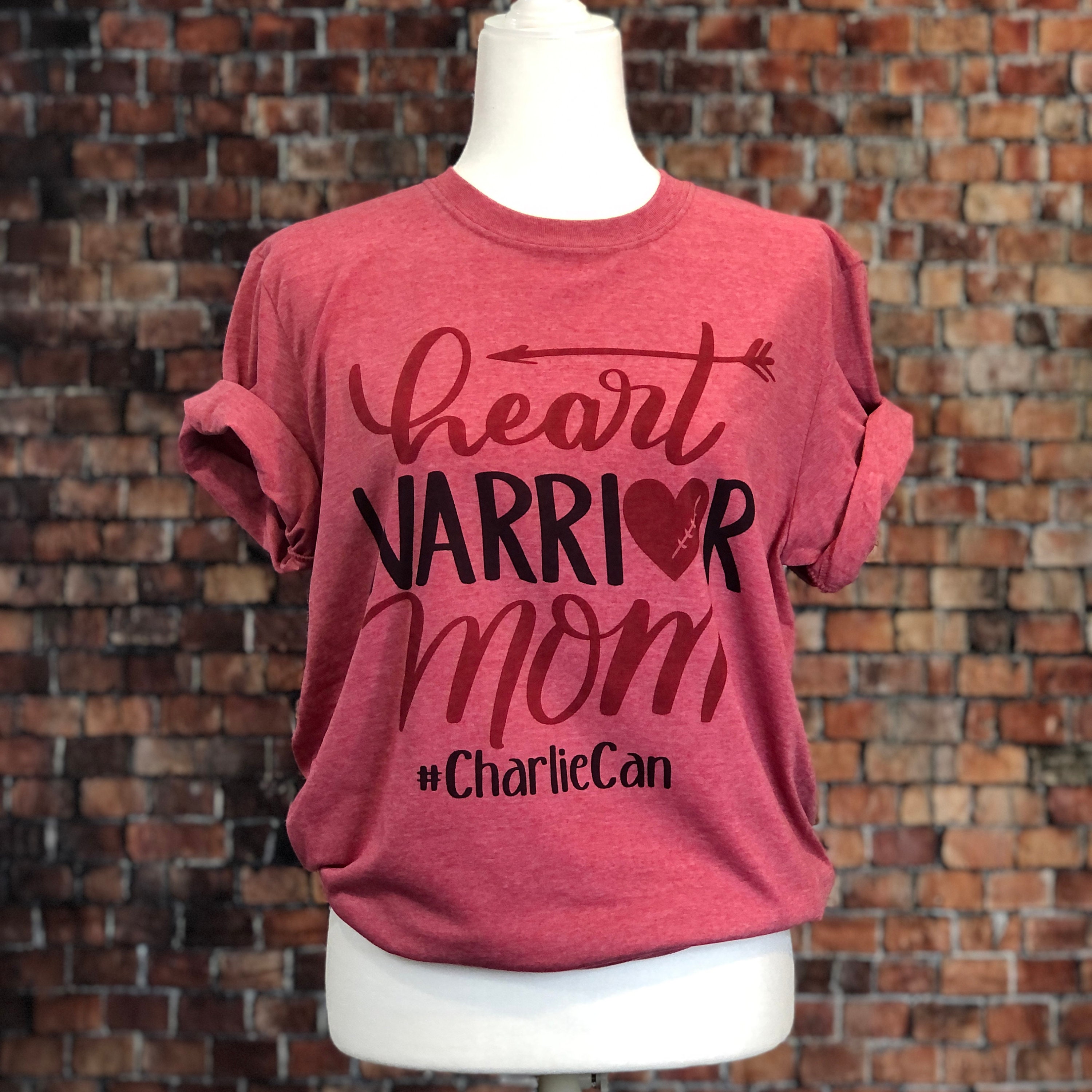 Heart Warrior Shirt Heart Warrior Mom 