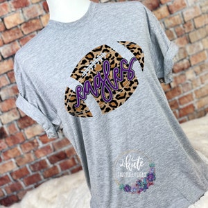 Eagles football shirt, school spirit shirts, game day football, leopard football shirt, eagles shirt purple, eagles tshirt, sports shirt