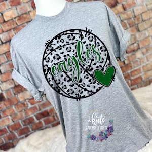 Volleyball shirt for mom, eagles volleyball shirt, personalized volleyball tshirts, school spirit shirts, Eagles shirts, leopard print shirt