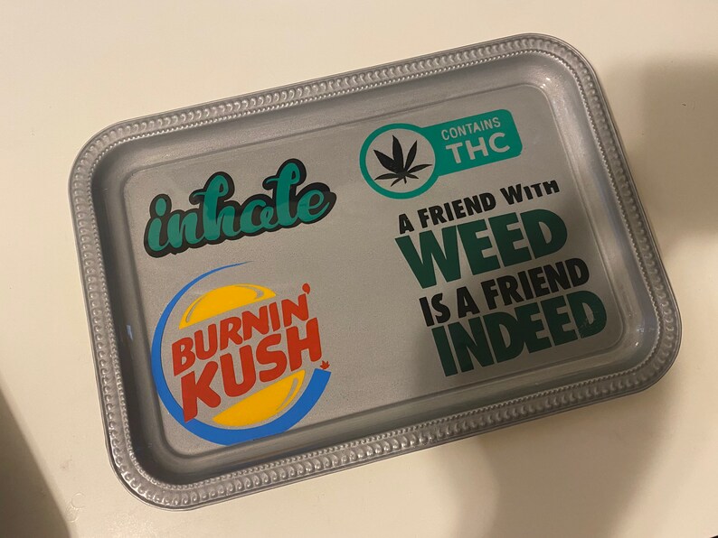 Custom Rolling Tray Set Etsy