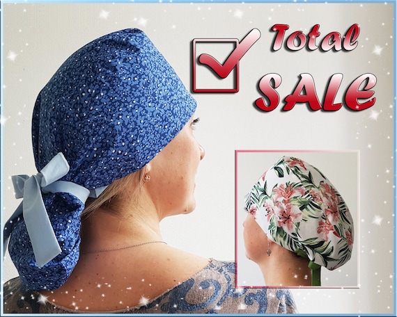 Surgical Cap Ponytail Scrub Caps for Women - Etsy