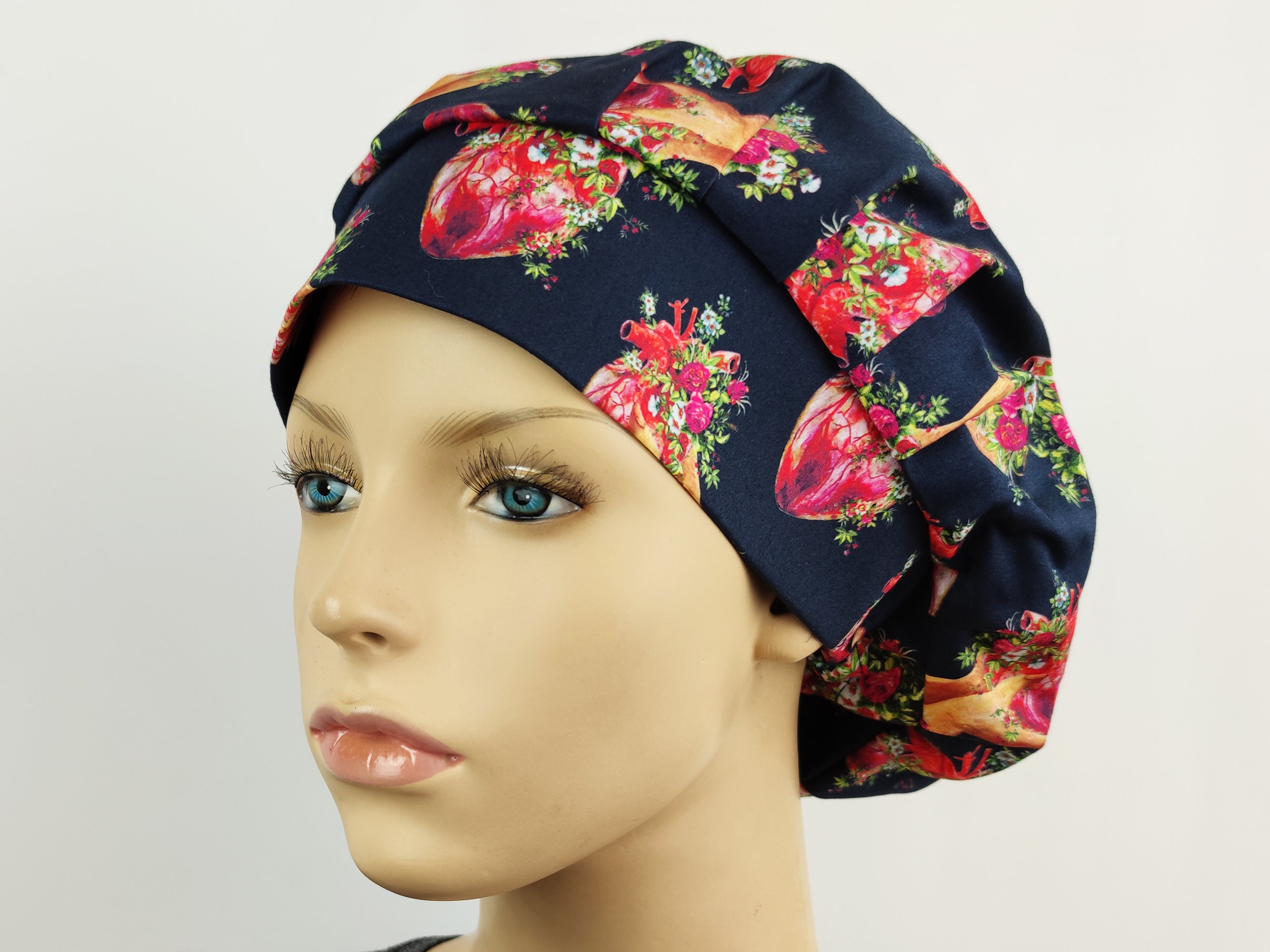 Women Bouffant Surgical Cap Nurse 