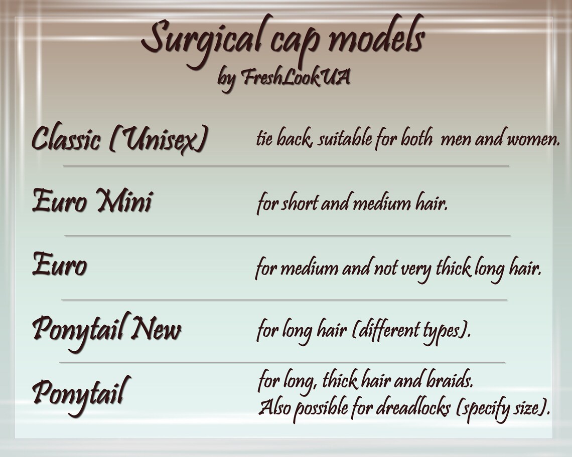 Scrub Caps Women Ponytail, Surgical Caps With Bouffant - View #10