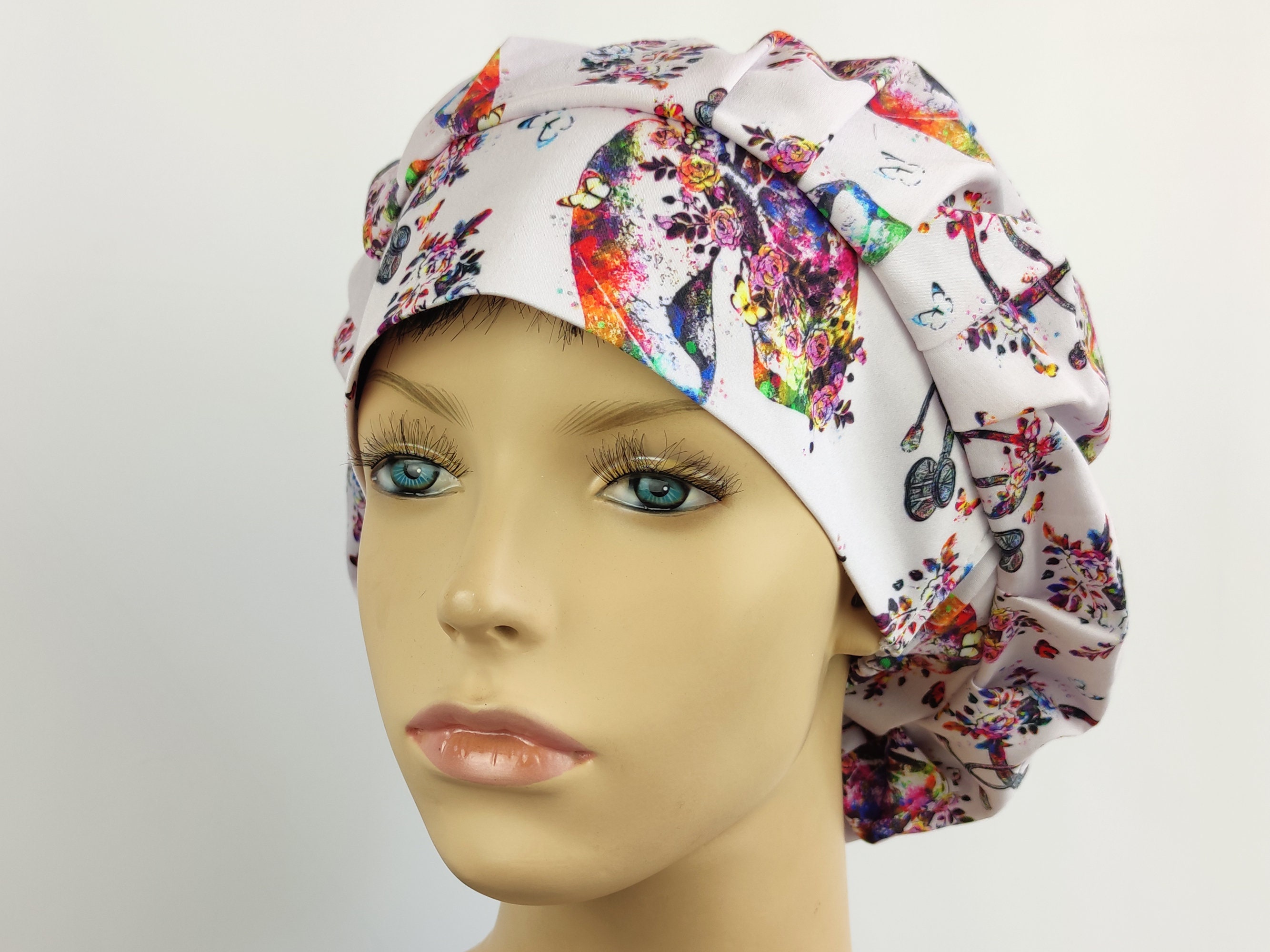 Anatomical Surgery Caps Surgical Cap for Women Scrub Hat Etsy UK