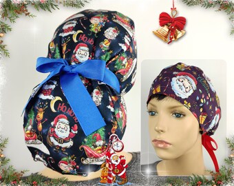 Christmas Scrub Hats - Etsy Australia