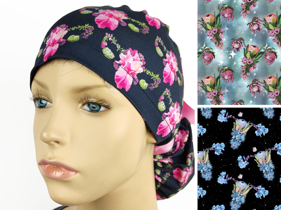 Classic Scrub Caps, Surgical Caps, Medical Hat, Nurse Cap, OB Scrub