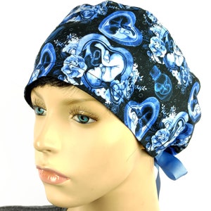 x-ray Fetus scrub cap, Labor and Delivery surgery cap, OB surgical hat