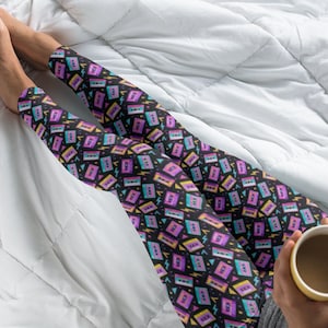 Lularoe cassette tape leggings 2025