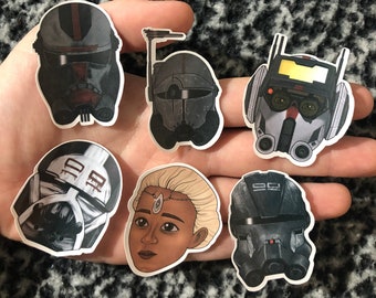 Clone Force 99 ‘The Bad Batch’ Sticker Set