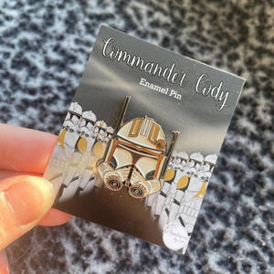 Commander Cody Enamel Pin