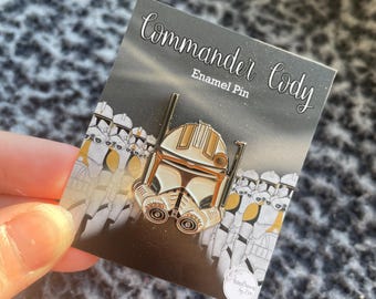 Commander Cody Enamel Pin