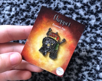 Chopper Enamel Pin
