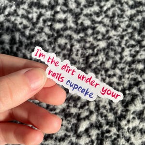 Arcane Vi Cupcake Spruch Sticker