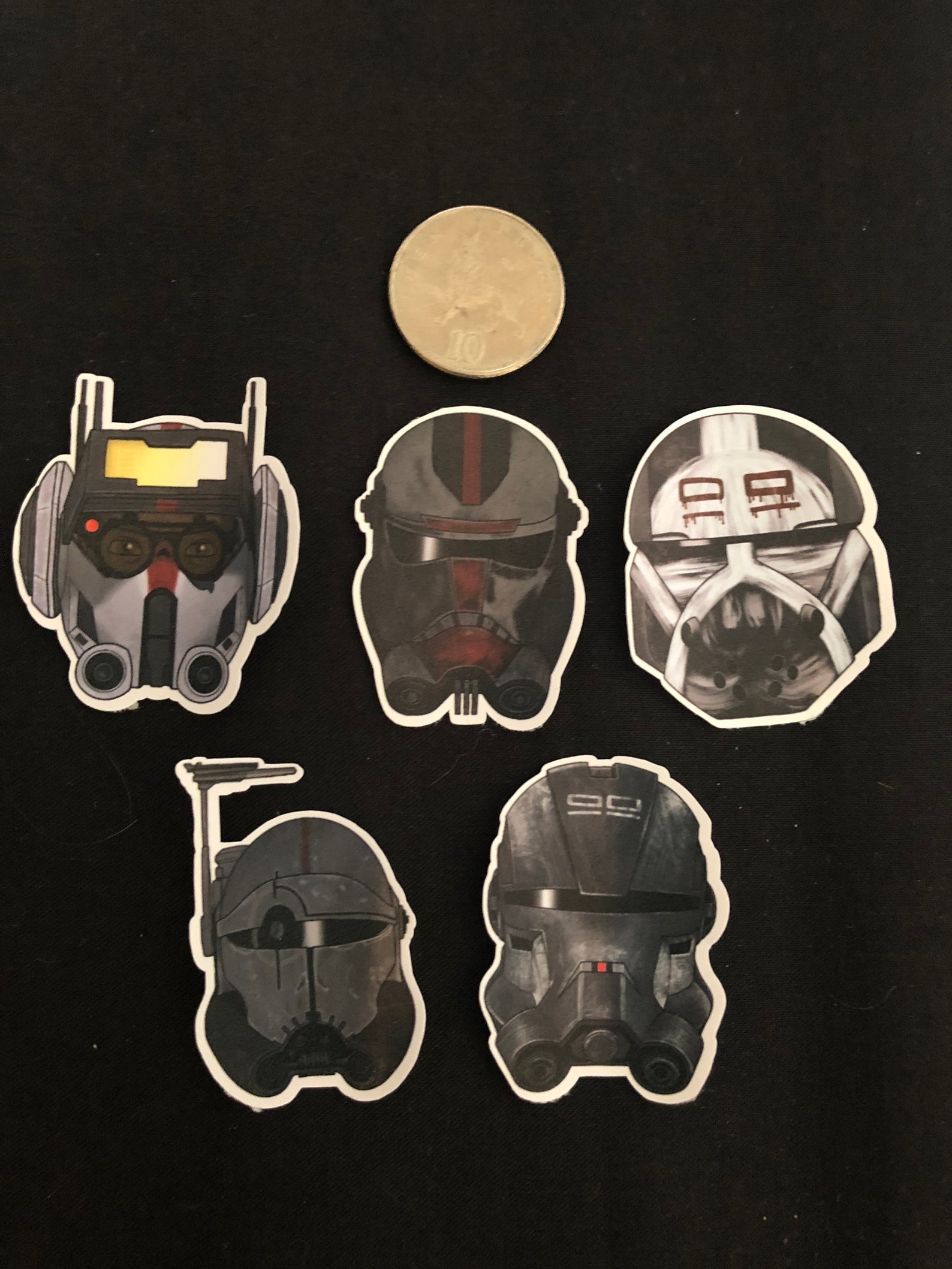 Clone Force 99 The Bad Batch Sticker Set | Etsy