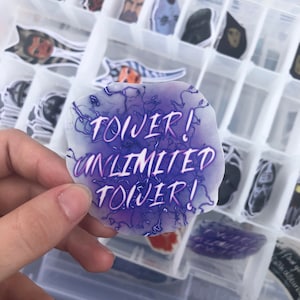 Darth Sidious &#39;Unlimited Power&#39; Quote Sticker