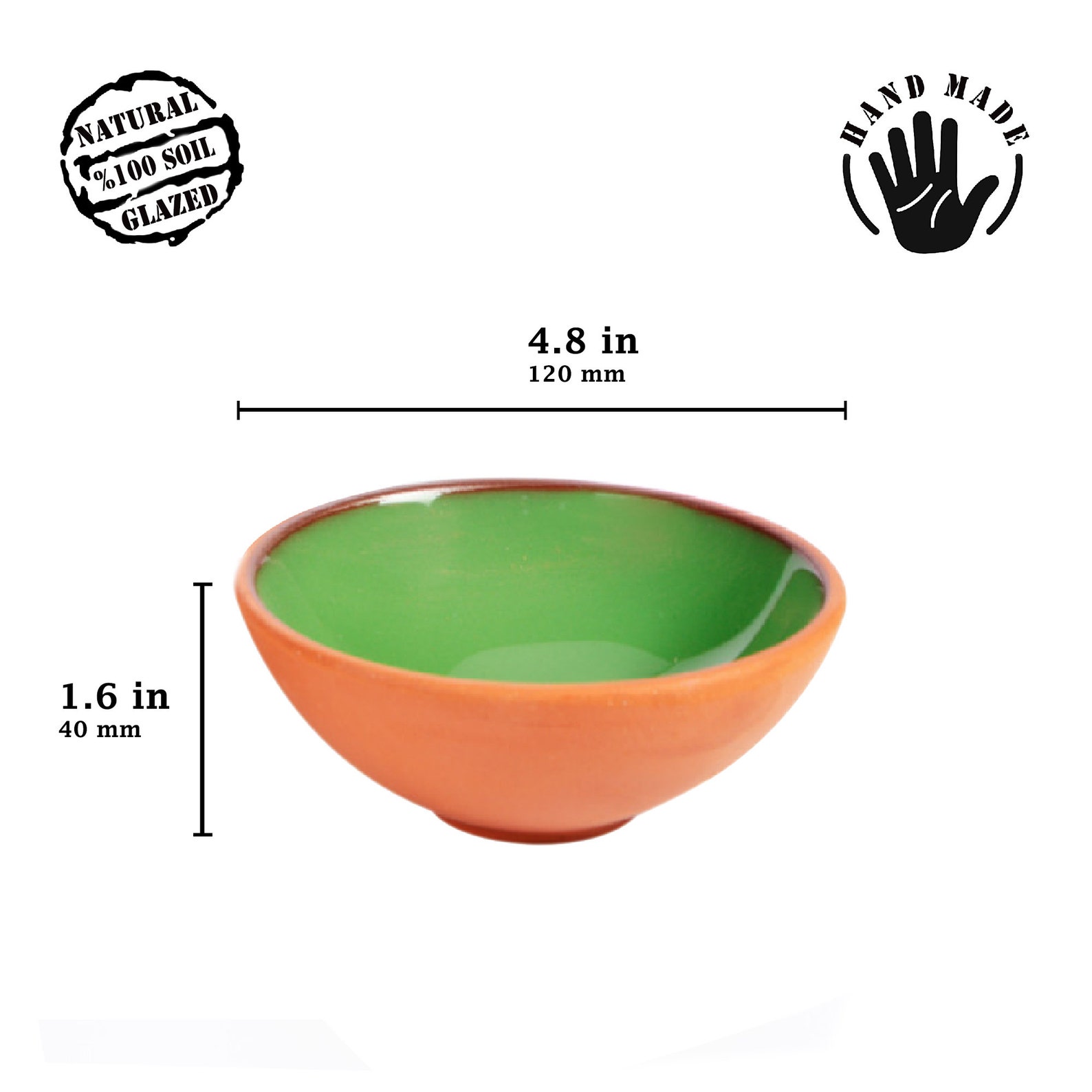 Handmade Terracotta Clay Bowls Earthen Mini Serving Bowls for Etsy