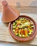 Cooking Clay Tagine Pot, Moroccan Tajine Casserole with Lid, Oven Cooking Tajin, Suitable Just for Oven-Cooking 