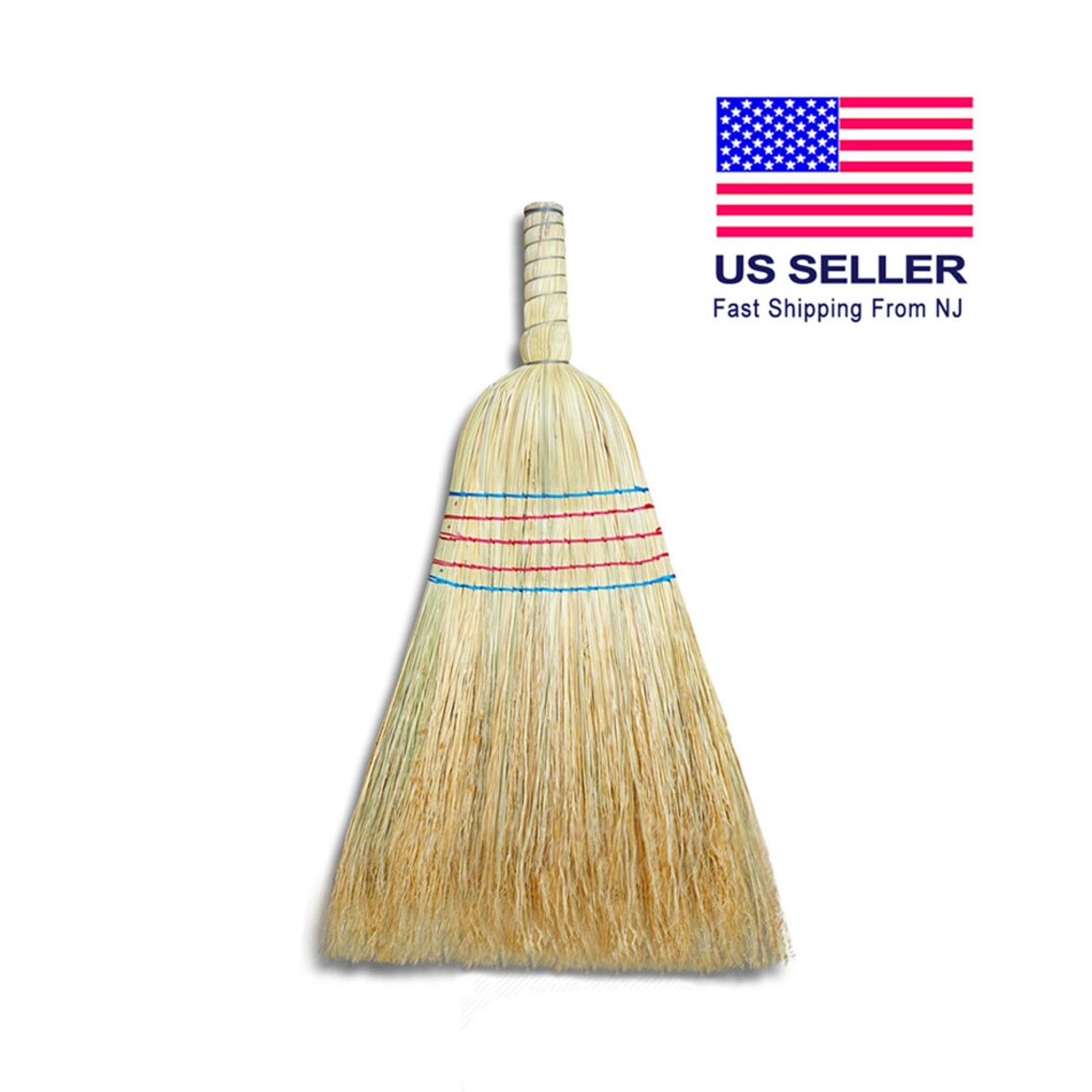 Corn Broom Handheld Heavy Duty Outdoor Broom 100 Natural Etsy