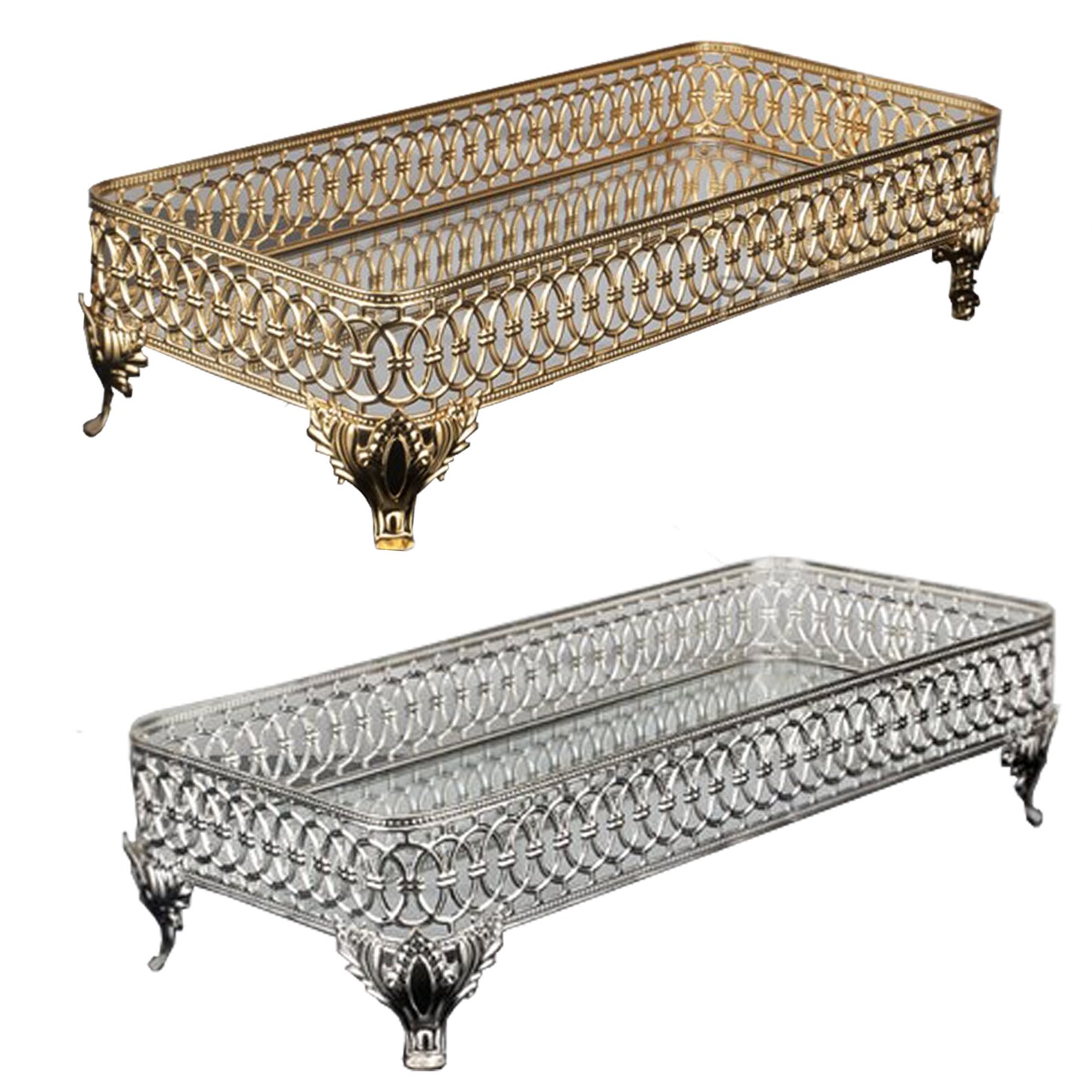 Handmade Decorative Perfume Trays Metal Vanity Tray for Etsy