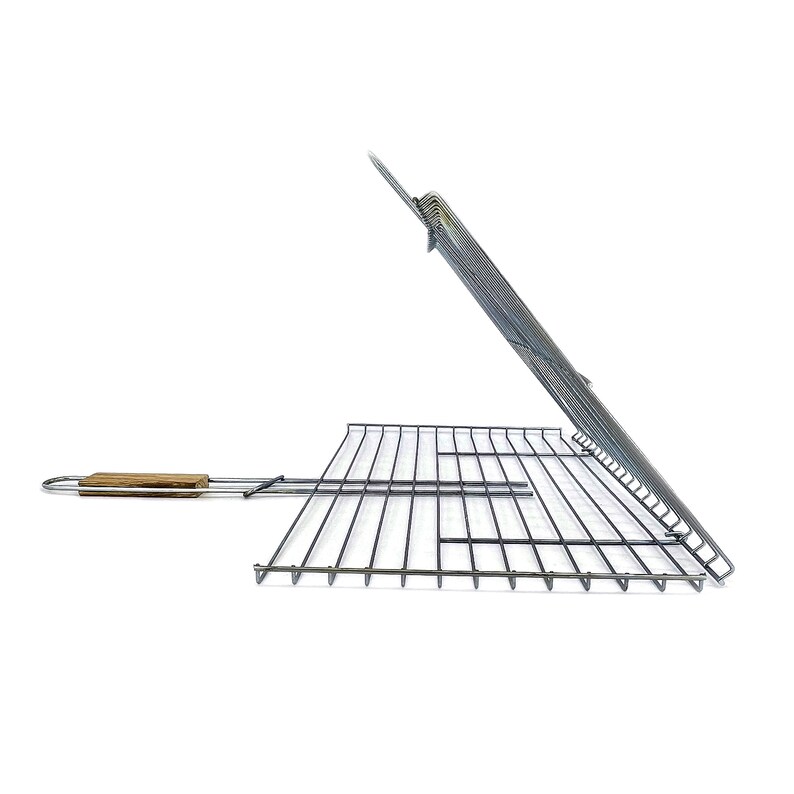 Grilling Basket for Outdoor Grill Barbecue Basket for Fish Etsy