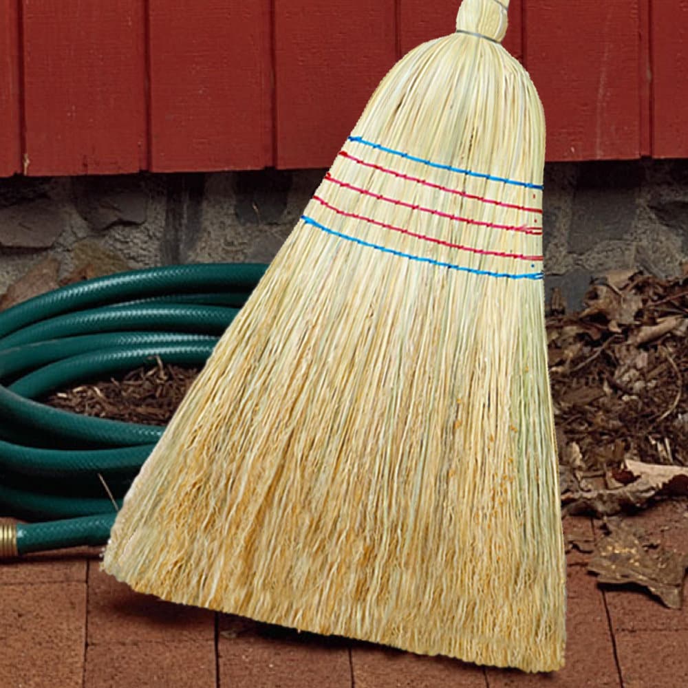 Corn Broom Handheld Heavy Duty Outdoor Broom 100 Natural Etsy