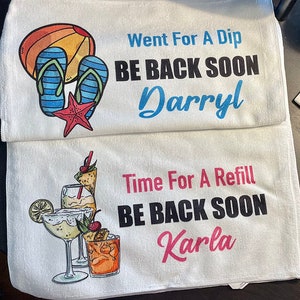 Cruise Ship Towel -  Reserve Your Lounge Chair