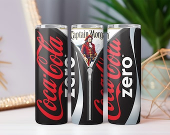 Captain Morgan and Coke Zero Tumble - 3 Styles To Choose From