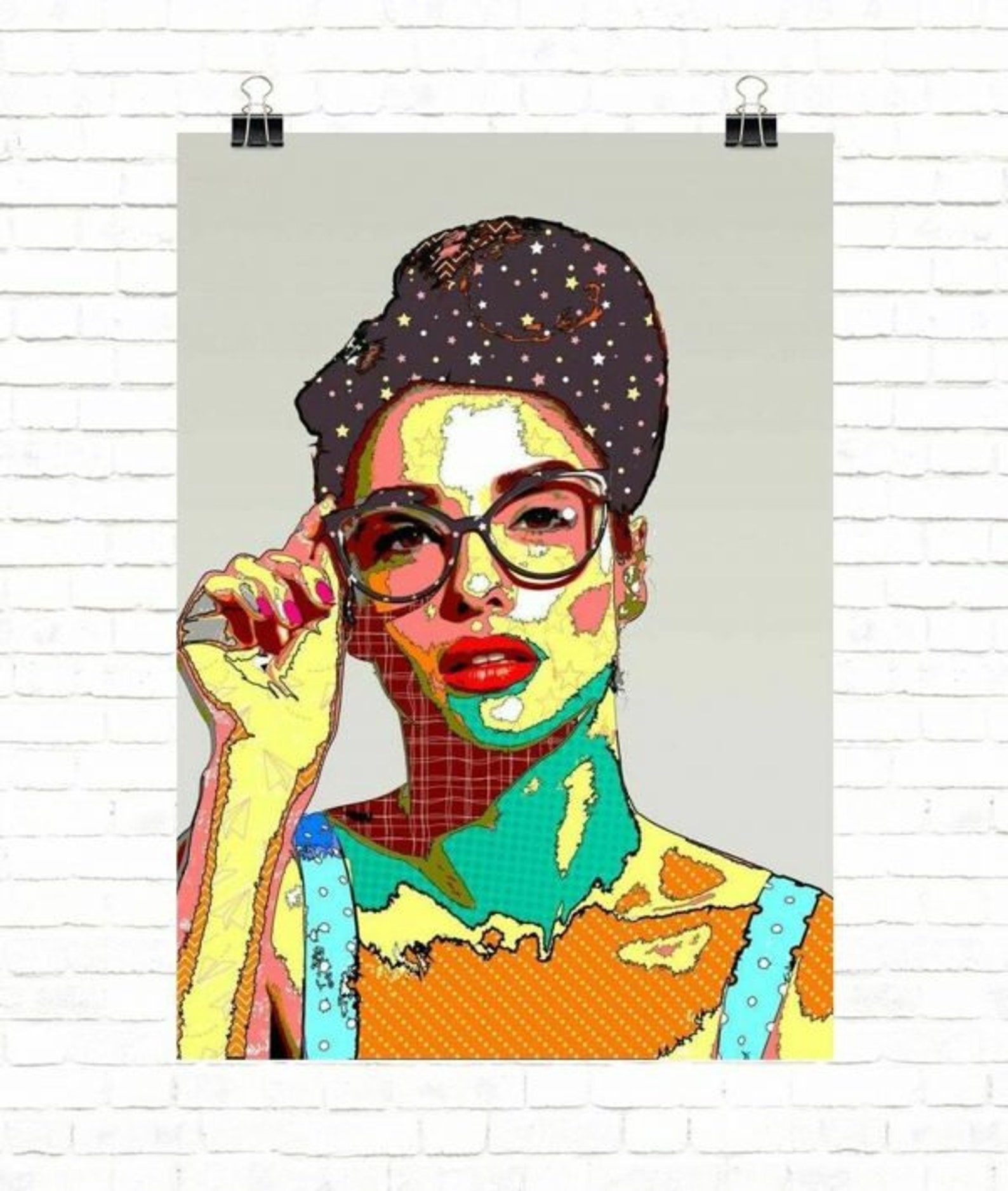 Portrait Print Canvas Print Poster Print Canvas And Poster Etsy