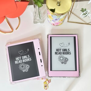 KINDLE LOCKSCREEN Hot Girls Read Books (digital product) light and dark mode